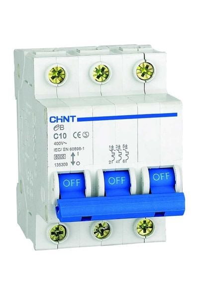 Chint 186503 eB Serisi 3 Kutup 4,5kA C Tipi 20A Otomatik Sigorta